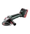 Угловая шлифмашина аккумуляторная Metabo WPB 18 LT BL 11-125 Quick, 2x5,5 А*Год, metaBOX (613059660) - 1