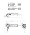 Угловая шлифмашина Metabo WE 15-125 Quick, 1550 Вт (600448000) - 5