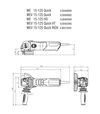 Угловая шлифмашина Metabo WEV 15-125 Quick HT, 1550 Вт (600562000) - 3