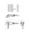 Угловая шлифмашина Metabo WE 24-180 MVT, 2400 Вт, плавный пуск (606468000) - 2