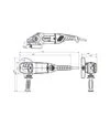 Кутова шліфмашина Metabo WE 24-230 MVT Quick, 2400 Вт, 230 мм, без фіксації вимикача (606470260) - 2