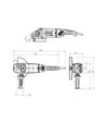 Угловая шлифмашина Metabo WEA 26-230 MVT Quick, 2600 Вт, 230 мм, автобаланс (606476000) - 2
