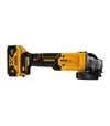 Угловая шлифмашина аккумуляторная DeWALT DCG407M2T, 18В XR Li-lon 4 А*ч, в кейсе - 3