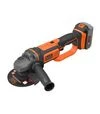 Кутова шліфмашина акумуляторна BLACK+DECKER BCG720M1, 18 B - 1