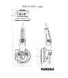 Полировальная машина для бетона Metabo RFEV 19-125 RT, 1900 Вт, с фрезерной головкой (603826710) - 3