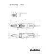 Прямая шлифмашина Metabo GE 950 G PLUS, 950 Вт (600618000) - 2