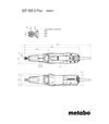 Прямая шлифмашина Metabo GEP 950 G Plus, 950 Вт (600627000) - 4