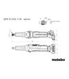 Прямая шлифмашина аккумуляторная Metabo GVPB 18 LTX BL 11-28, 18 В, без АКБ и ЗУ (600827850) - 3