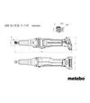 Прямая шлифмашина аккумуляторная Metabo GVB 18 LTX BL 11-7 HT, 18 В, без АКБ и ЗУ (600829850) - 2