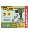 Будівельний фен акумуляторний Procraft PH-20 без АКБ та ЗП (030237) - 11
