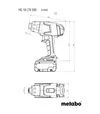 Будівельний фен акумуляторний Metabo HG 18 LTX 500, 18 В, 300/500 &deg;C, без АКБ та ЗП (610502850) - 2
