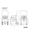 Пилосос будівельний Metabo ASR 50 M SC, 1400 Вт (602045000) - 3