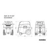 Пилосос будівельний Metabo ASR 35 M ACP, 1400 Вт (602058000) - 6