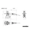 Кромочный фрезер Metabo KFMV 17-15 F, 1700 Вт (601770500) - 2