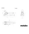 Фрезер для снятия лака Metabo LF 850 ​​S, 850 Вт (601049500) - 2