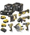 Набір акумуляторного електроінструменту DeWALT DCK685P3T в трьох кейсах TSTAK - 1