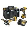 Набір акумуляторного інструменту DeWALT DCK2026P2T, DCG405 + DCD805, кейс (DCK2026P2T) - 1