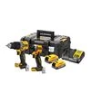 Набір акумуляторного інструменту DeWALT DCK2050E2T, DCD805 + DCF850, кейс (DCK2050E2T) - 1