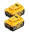 Аккумуляторная батарея DeWALT DCB184P2, 18 В XR Li-Ion, 3 шт. - 1