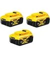 Аккумуляторная батарея DeWALT DCB184P3 18/54 В, GFN блок, 3 шт. - 1
