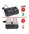 Зарядное устройство STARK BC-20Q DUAL, 18-20В, S-Type (210018030.002) - 3