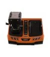 Набор аккумуляторных AEG SETL1240BLK: аккумулятор L1240, 4 А*ч, 12 В + зарядное устройство BLK1218 + сумка (4932451628) - 4