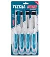 Набір стамесок TOTAL THT41K0401, 140 мм, 4 шт. (THT41K0401) - 2