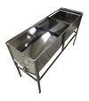 Стол для распечатки сот 1,5 м, нержавеющий кран (1631N) - 1