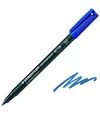Маркер Staedtler Lumocolor 303M перманентный, водостойкий, синий - 3
