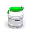 Бидон пищевой Европласт 45 л, с зеленой крышкой (17331) - 1