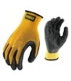 Рукавички DeWalt універсальні з гумовим покриттям, розмір L/9, (DPG70L) - 1