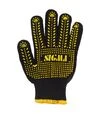 Рукавички трикотажні Sigma Універсал з точковим ПВХ покриттям, розмір 10, 12 пар (9442651) - 5