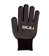 Перчатки трикотажные Sigma Микроточкаи, с точечным ПВХ покрытием, размер 8, 12 пар (9442941) - 5