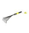 Граблі садові MASTERTOOL 510х160 мм з подовженою металевою ручкою (14-6168) - 1