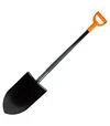 Лопата штикова Flora Американка з металевою ручкою 365&times;210&times;1170мм, 2,1кг (5045244) - 2