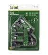 Набір для поливу Grad: пістолет-розпилювач 7 режимів, 2 конектори ¾&quot; + адаптер ½-¾&quot; ABS (5012545) - 2