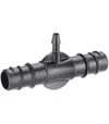 Трійник Claber 16мм для крапельної трубки, 1/4&quot;, 2 шт. (910730000) - 2