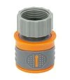 Конектор Flora &frac12;" швидкознімний на кран в/р &frac34;" аквастоп  ABS+TPR (5015584) - 1