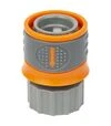 Конектор Flora &frac12;" швидкознімний на кран в/р &frac34;" аквастоп  ABS+TPR (5015584) - 2