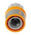 Конектор Flora &frac12;" швидкознімний на кран в/р &frac34;" аквастоп  ABS+TPR (5015584) - 6
