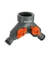 Розподілювач GARDENA 2-канальний, 1" (00940-20.000.00) - 1