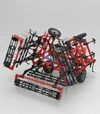 Культиватор Profi Stan КШУ-6000 5-рядний/3-рядна гребінка, S-побіна стійка 12х70 - 1