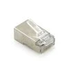 Коннектор Merlion RJ-45, Cat.6, FTP, 8P8C, экранированный, со вставкой, 50 шт (RJ45ML-2-50-CAT6-FTP/10566) - 1