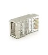 Коннектор Merlion RJ-45, Cat.6, FTP, 8P8C, экранированный, со вставкой, 50 шт (RJ45ML-2-50-CAT6-FTP/10566) - 2