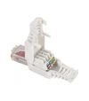 Конектор Kingda RJ-45, Cat.6, UTP, 8P8C, безінструментальний, 1 шт (KD-PGU8054-C6) - 2
