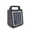 Ліхтар переносний KENSA FP-05-W-S-L, Solar charging, 2 режими, чорний (KENSA FP-05-W-S-L) - 1