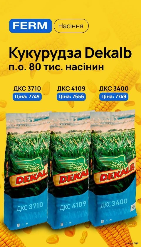 Насіння кукурудзи ДКС (04.2026)