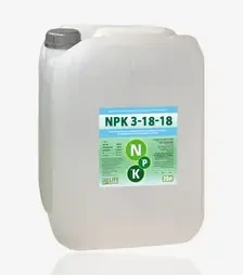 Добриво комплексне NPK 3-18-18, 20 л (Life Biochem)