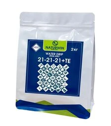 Добриво комплексне 21-21-21+МE, 2 кг (NATURWIN)