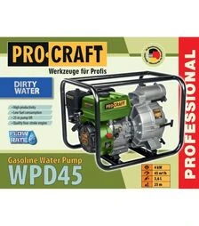 Бензиновая мотопомпа ProCraft WPD45
